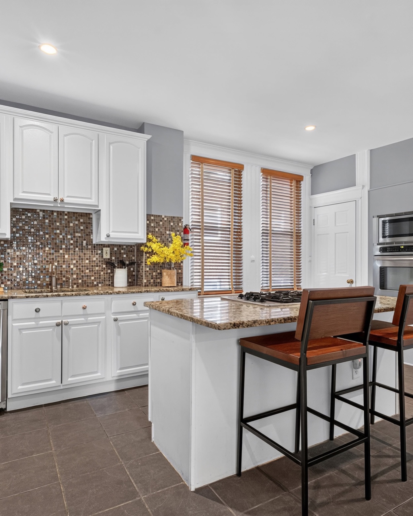 Light-filled kitchen in a New Jersey home
